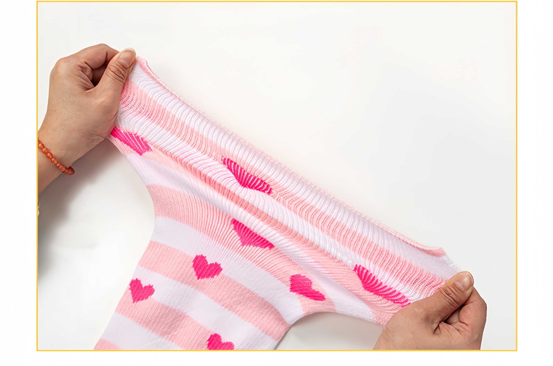 Plus Size Thigh High Socks For Women - Stretchy Polka Dot Over Knee Stockings